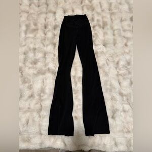 aerie offline Black High-Rise Flare Leggings